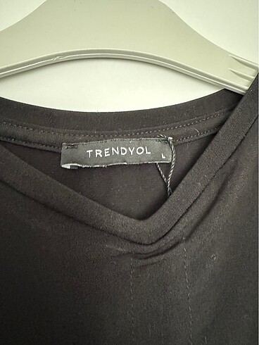 l Beden Siyah crop body suit