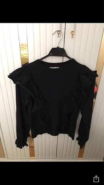 Pull&Bear Siyah Kadın Bluz