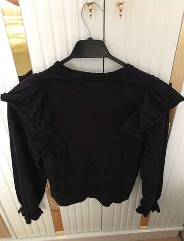 Pull and Bear Pull&Bear Siyah Kadın Bluz