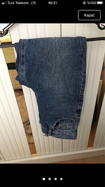 Kadın mom jean pantolon