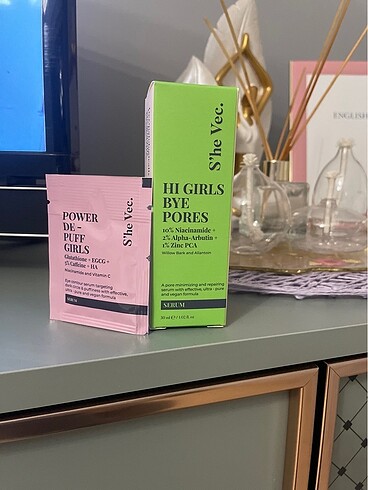 She vec hı girls yağlı ciltler için serum