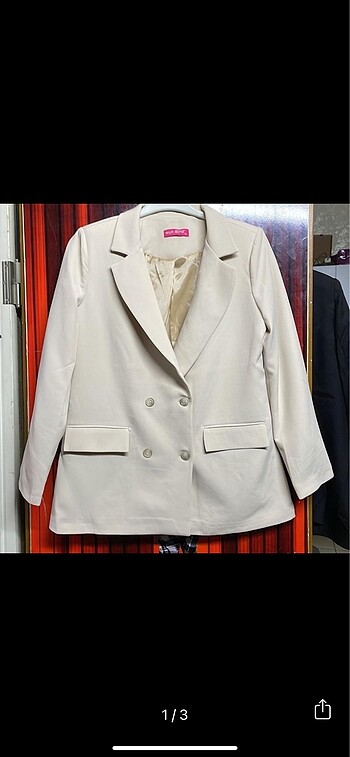 Krem blazer S/36