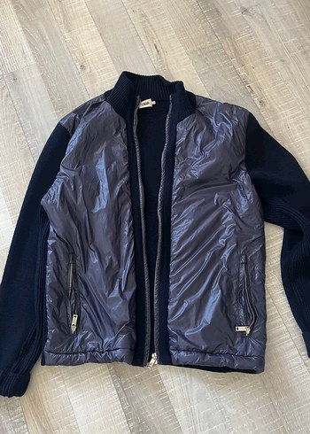 Fermuarlı Lacivert Erkek Ceket - Görsel 2