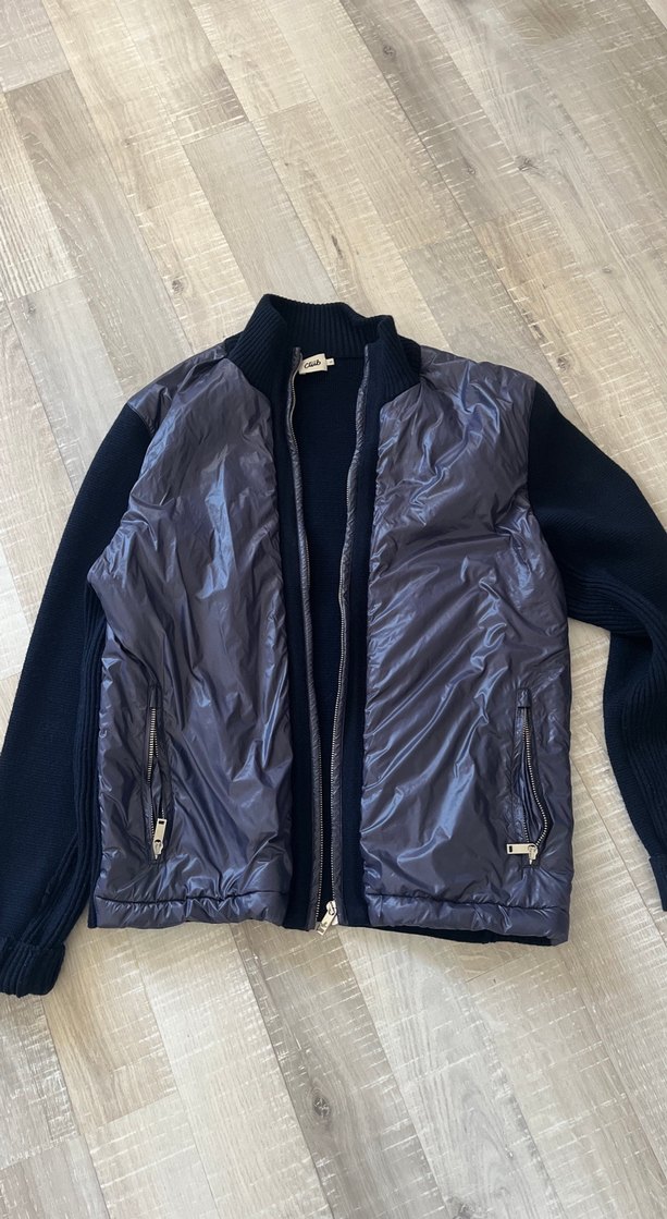 Fermuarlı Lacivert Erkek Ceket - Görsel 2