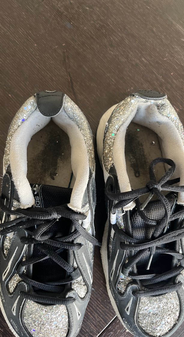 Gri Yılan Desenli Bağcıklı Spor Ayakkabı - Görsel 3