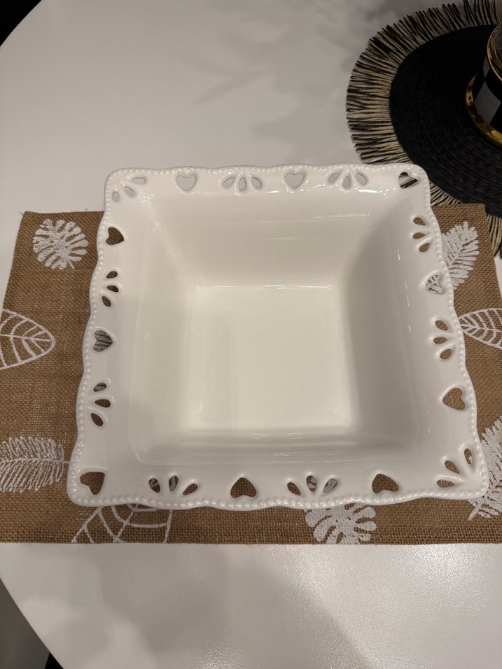 Lucca home-Servis kase 20x20 cm - Görsel 2