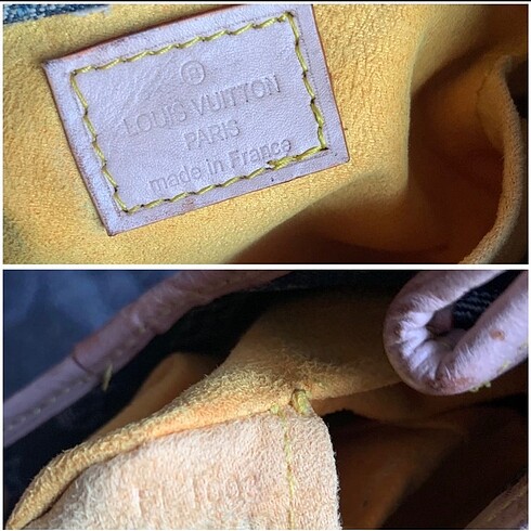 Beden mavi Renk Louis Vuitton Denim Çanta