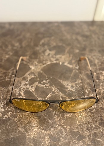 Ray Ban Ray-Ban Sarı Minimalist Gözlük