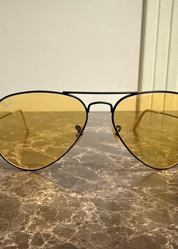 Ray-Ban Sarı Minimalist Gözlük