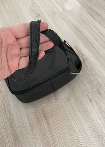 Diğer Siyah Deri Minimalist Kadın Çanta