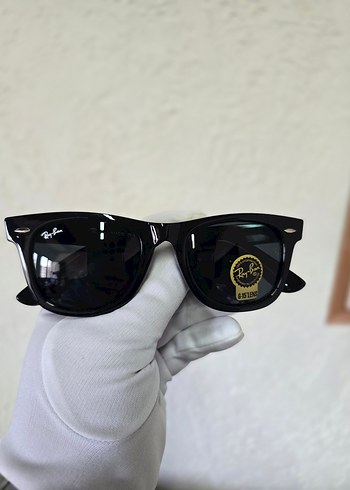 Ray Ban 2 adet wayfarer leopar ve siyah