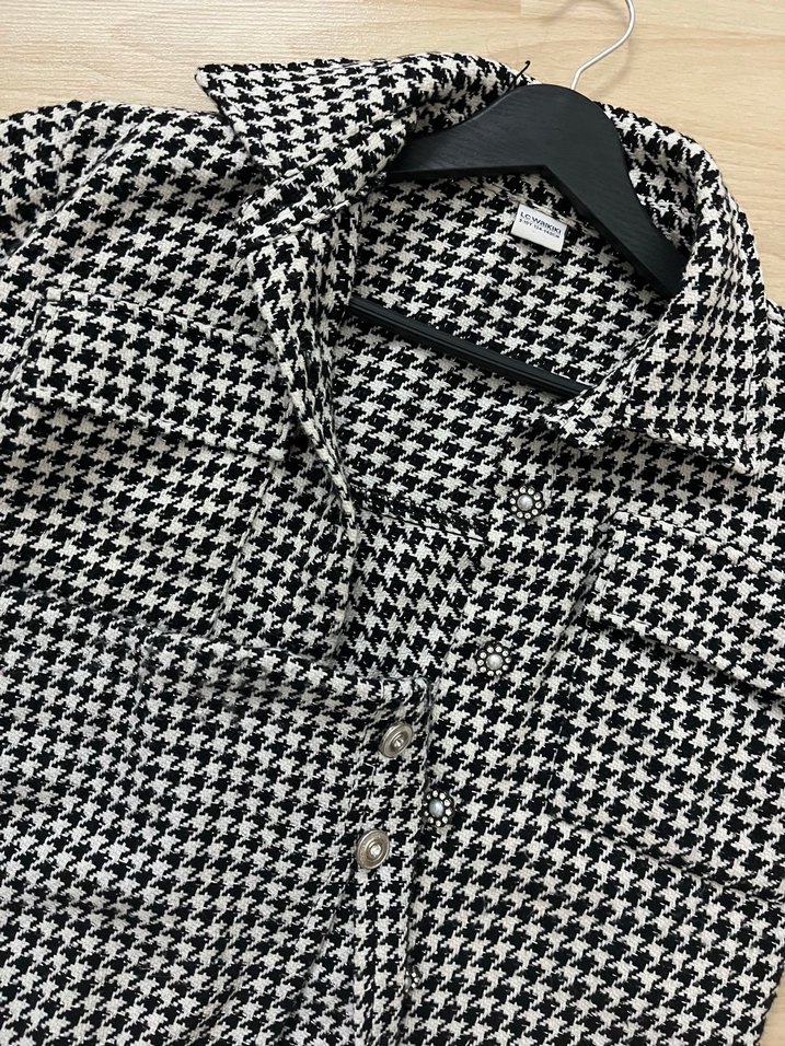 Düğmeli, Uzun Kollu çocuk Gömlek takım - Görsel 2