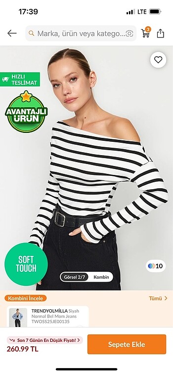 Trendyol & Milla Body üst