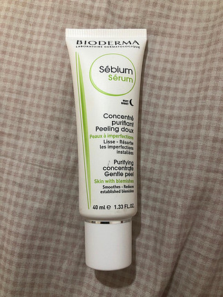 bioderma sebium glikolik asit
