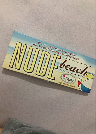 universal Beden the balm nude beach palet