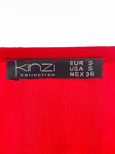 s Beden kırmızı Renk Vintage Love Bluz %70 İndirimli.