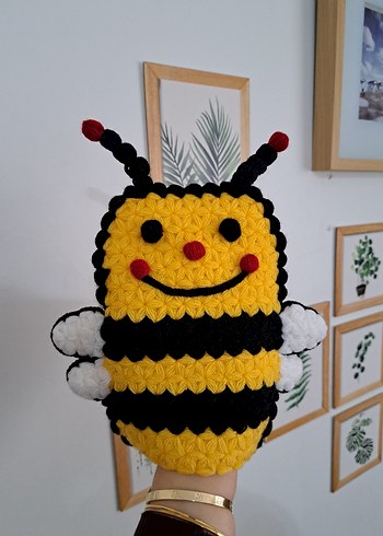 Renkli Arı Figürlü Kese Lif - Görsel 2