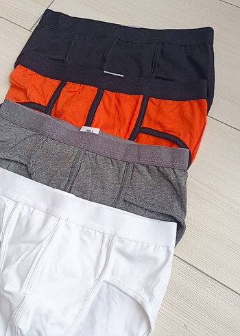 s Beden 4 Adet Erkek Slip Külot