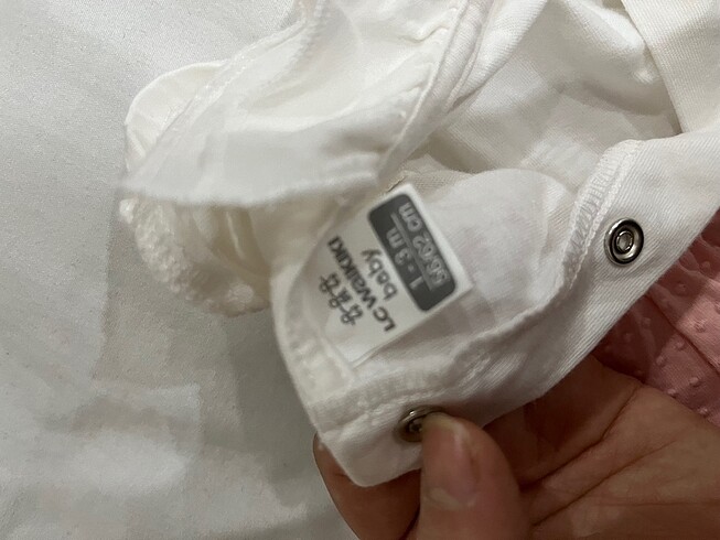 3 Ay Beden Kız bebek tulum