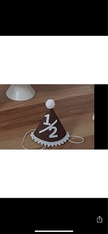  Beden Half birthday party süsü