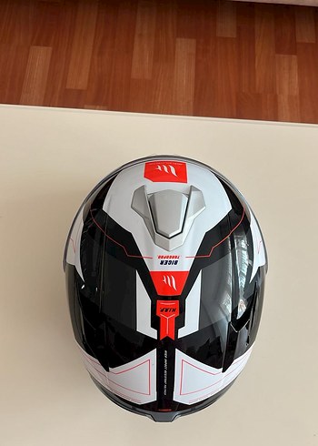 Diger Seramik Renkli Baskılı Motosiklet Kaskı - Görsel 2