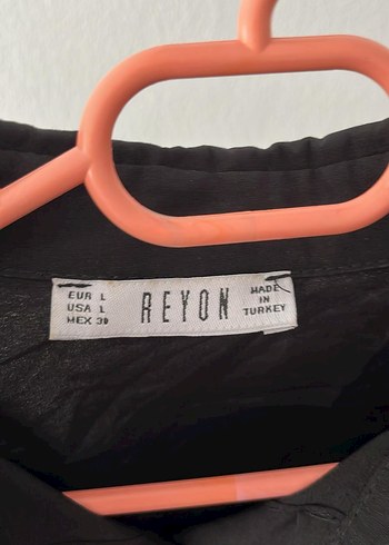 Siyah Uzun Kollu Keten Gömlek - Görsel 2