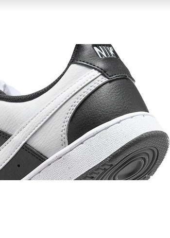 Siyah Beyaz Bağcıklı Spor Ayakkabı - Görsel 7