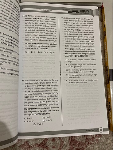  Beden Renk Kpss çıkmış Sorular