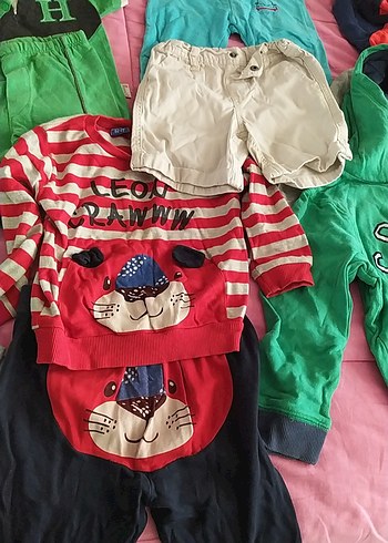 Kapüşonlu Yeşil Erkek Çocuk Sweatshirt - Görsel 6