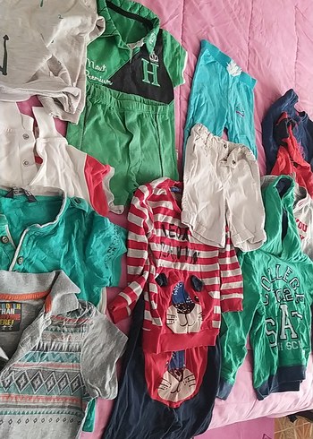 Kapüşonlu Yeşil Erkek Çocuk Sweatshirt - Görsel 2