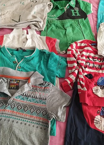 Kapüşonlu Yeşil Erkek Çocuk Sweatshirt - Görsel 7