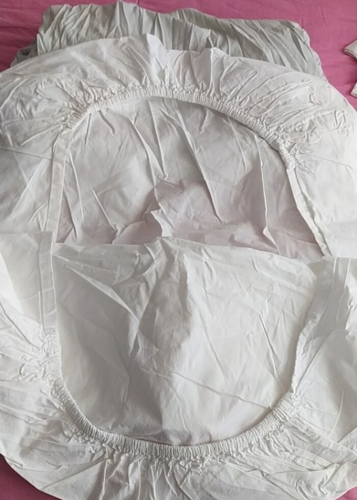 Bebek yatak lastikli çarşaf sağlam temiz bir tane Alex  10 adet - Görsel 2