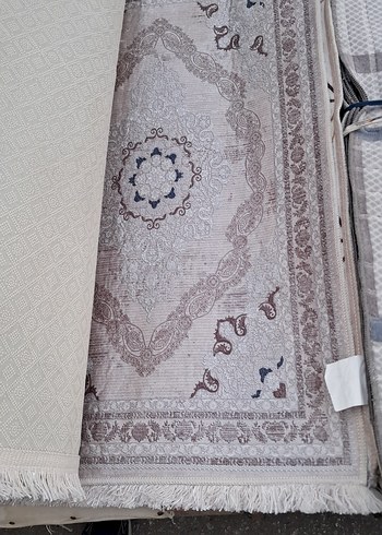 Gri Yılan Desenli Halı - Görsel 2