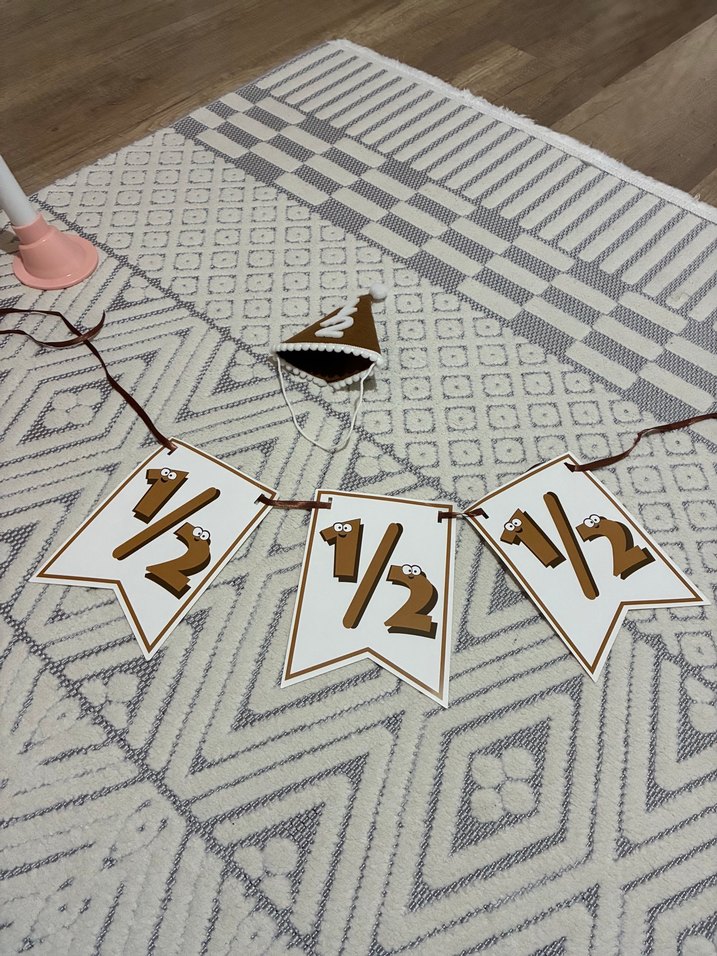 Yarım Doğum Günü Parti Seti - Görsel 2