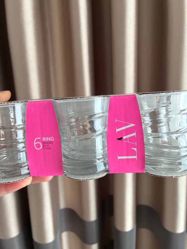 Bordo Kavch 6'lı Shot Bardak Seti - Görsel 2