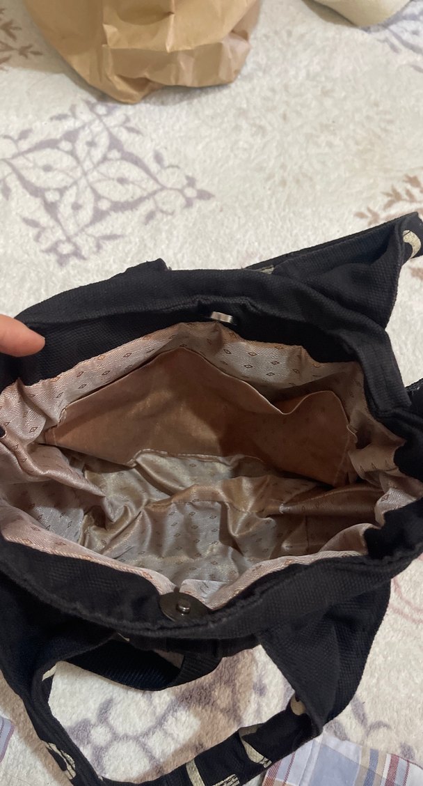 Siyah Fermuarlı Sokak Stili Kadın Çanta - Görsel 2