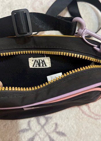 Siyah Kadın Spor Tarzı Omuz Çantası - Görsel 2