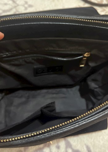 Kahverengi Leopar Desenli Süet Kadın Çanta - Görsel 2