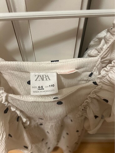 4 Yaş Beden Zara kiz cocuk elbise