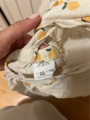 4 Yaş Beden çeşitli Renk Zara kız çocuk tulum
