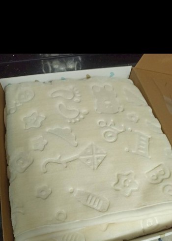 Pastel Desenli Çocuk Battaniyesi 100x120 cm - Görsel 2