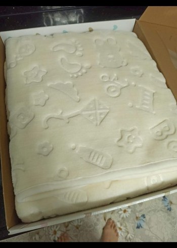 Pastel Desenli Çocuk Battaniyesi 100x120 cm - Görsel 3