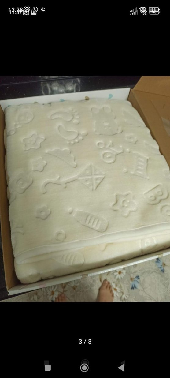 Pastel Desenli Çocuk Battaniyesi 100x120 cm - Görsel 3