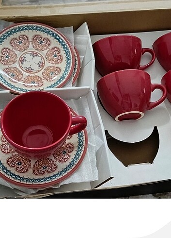 Keramika 12 parça Çay Seti