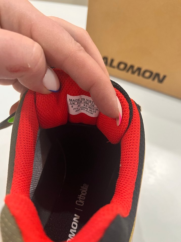 Salomon Renkli Erkek Outdoor Spor Ayakkabı - Görsel 4