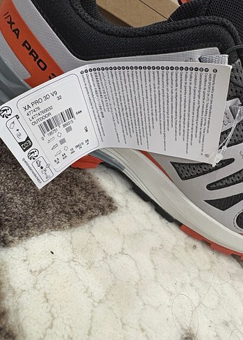 Salomon XAPRO 3D V9  Gri Erkek Outdoor Spor Ayakkabı - Görsel 7