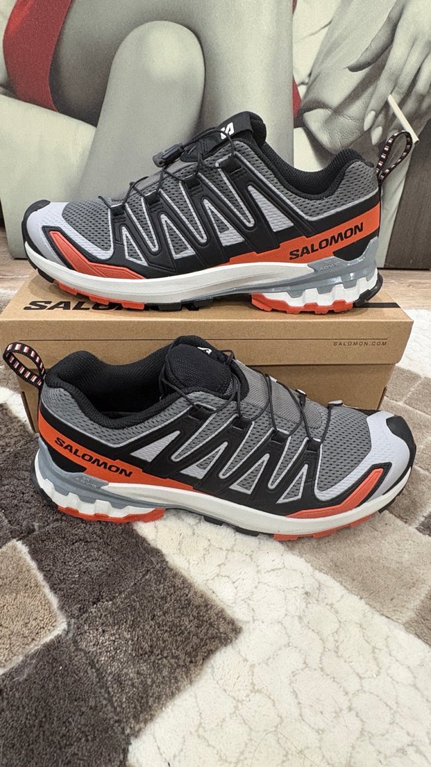 Salomon XAPRO 3D V9  Gri Erkek Outdoor Spor Ayakkabı - Görsel 2