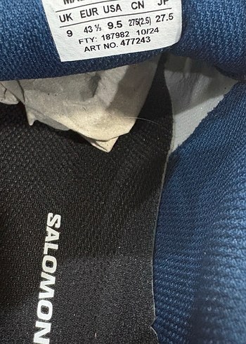 Salomon Beyaz Renkli Erkek Outdoor Spor Ayakkabı - Görsel 5