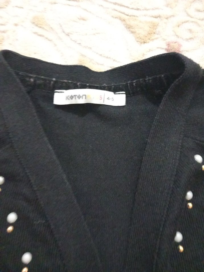 KOTON KİDS KIZ ÇOCUK HIRKA - Görsel 4