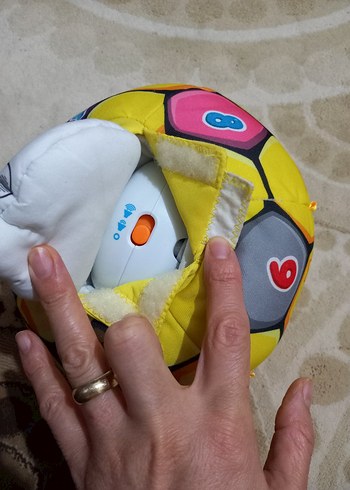 FISHER PRİCE MÜZİKLİ KUMAŞ TOP - Görsel 2